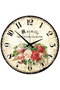 Wallity Reloj Decorativo de MDF Multicolor 50 x 50 cm